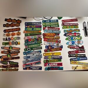 Colorful Embroidered Patches Collection